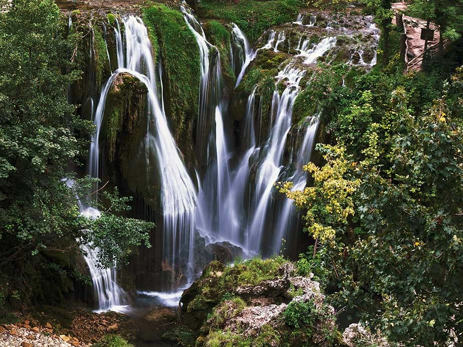 Rastoke waterfall near Slunj